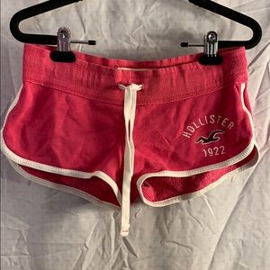 Bright pink Hollister shorts!